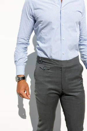 PANTALÓN VESTIR GALES GRIS