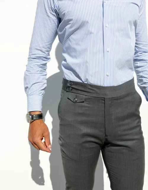 PANTALÓN VESTIR GALES GRIS
