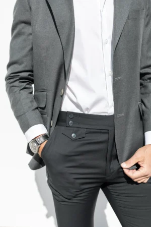 PANTALÓN VESTIR GRIS MARENGO