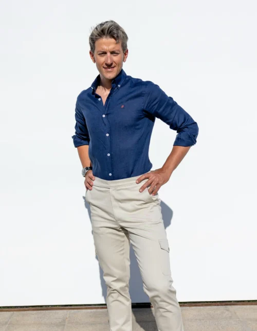 PANTALÓN SPORT CARGO BEIGE