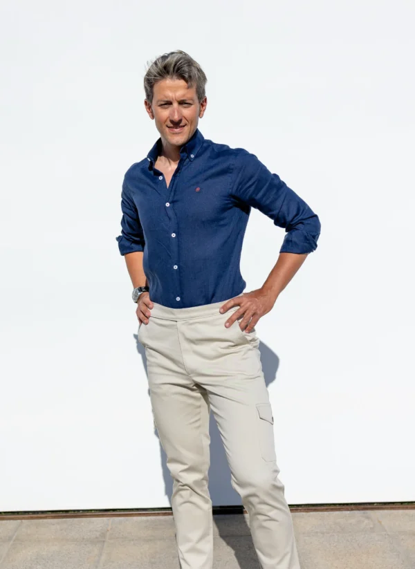 PANTALÓN SPORT CARGO BEIGE