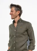 CAMISA SPORT LINO VERDE