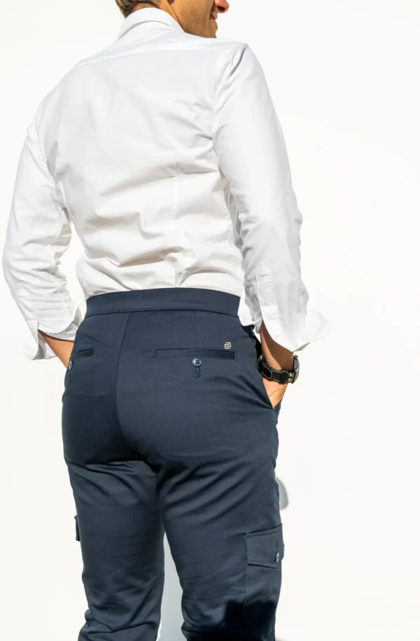 PANTALÓN SPORT CARGO MARINO