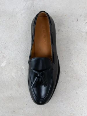 ZAPATO VESTIR BORLAS NEGROS